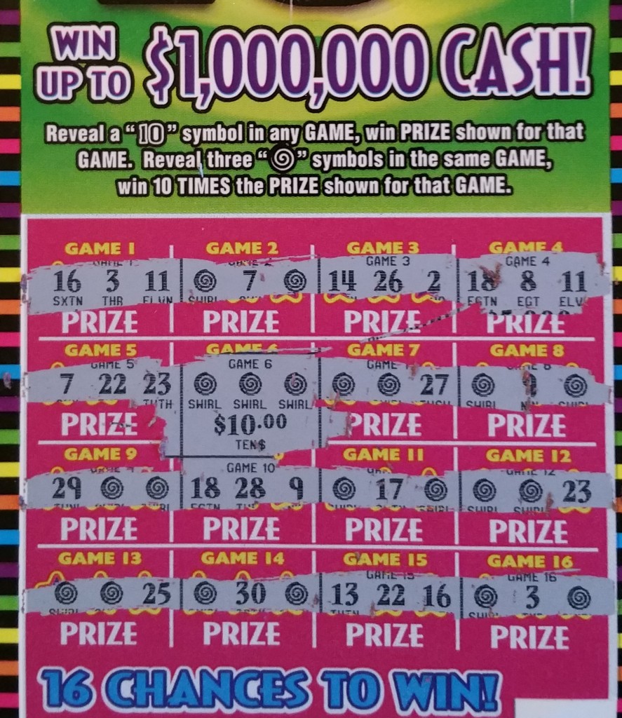 lottery scratch offs SCRATCH OFF